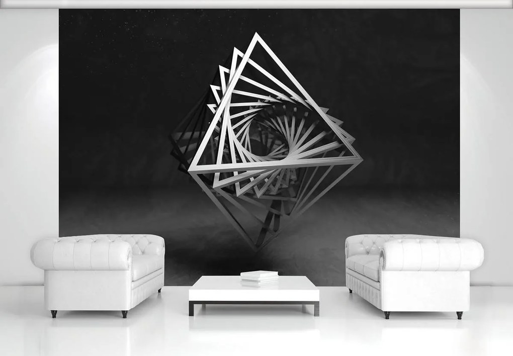 Fototapeta - Geometria 3D (152,5x104 cm)