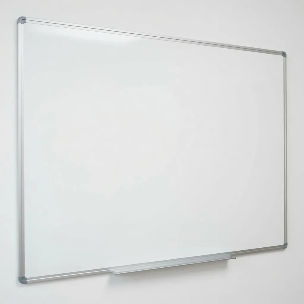 Toptabule.sk Biela magnetická popisná tabuľa v hliníkovom ráme 100x100 cm