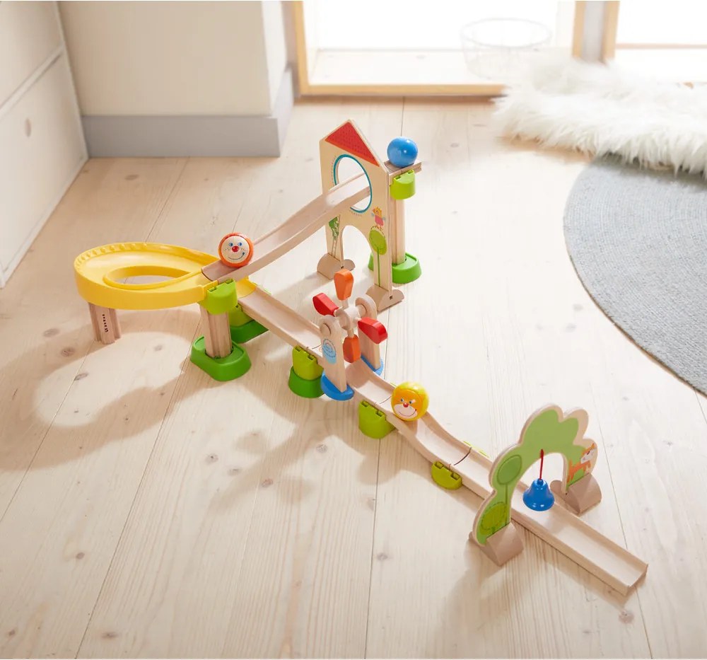 Guľôčková dráha Kullerbü - Veterný mlyn - 25 ks