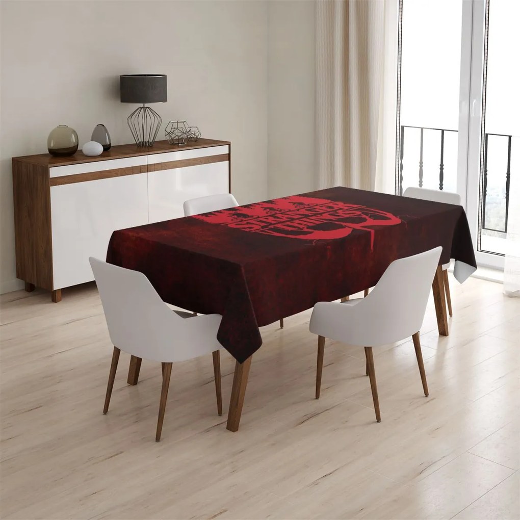 Sablio Obrus Stranger Things Red - 145x240 cm
