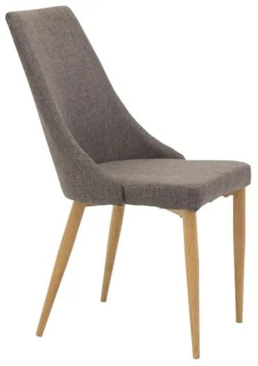 Leone stolička sivá/natur
