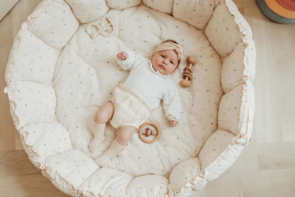 Play&Go Bloom detské hniezdo Organic Moon