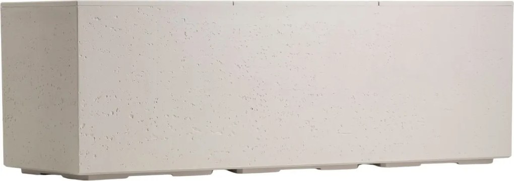 Kvetináč na kolieskach BETONIQUE 90x30 cm béžový