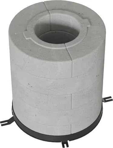 Akumulačná betónová zostava pre krbové kachle REN/L