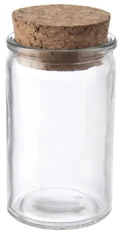 Korenka, sklenená s korkovým uzáverom 50 ml