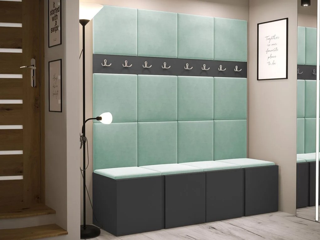 Predsieňová zostava Tavasz V, Farby: kašmír, Farba čalúnenia:: Manila 35