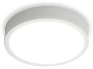 LED2 1183131 Stropné prisadené LED svietidlo SLIM-R ON, 10W, 800lm, 3000K, 145x26 mm, biela