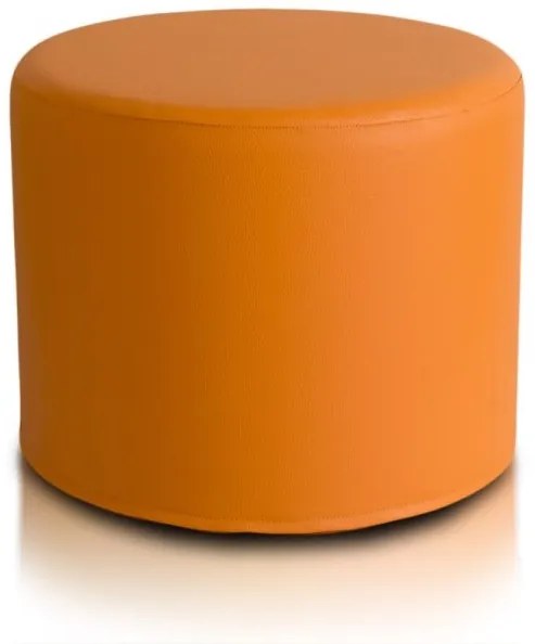 Sedací vak Roller ekokoža TiaHome - Oranžová