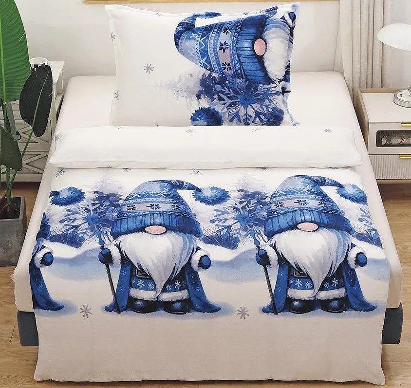 Obliečky Vianoce 1 MikroPlyš 70x90 140x200 cm