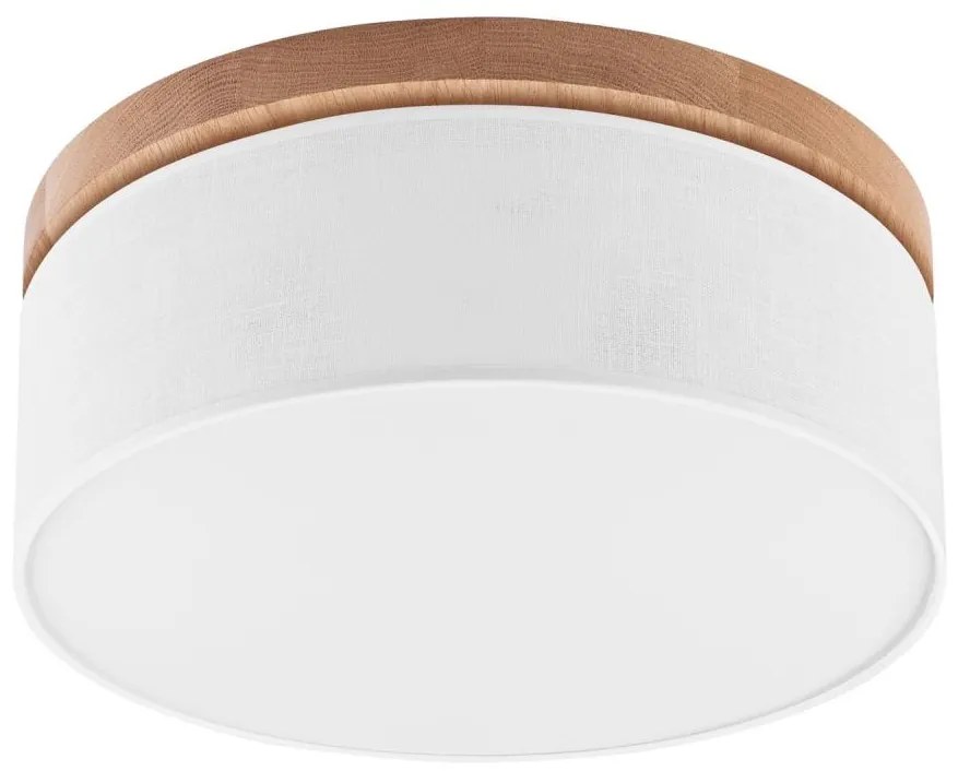 Brilagi - LED Stropné svietidlo BELLADONNA 2xE27/15W/230V pr. 40 cm biela/dub