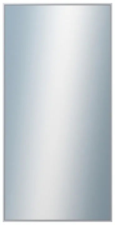 DANTIK - Zrkadlo v rámu, rozmer s rámom 50x100 cm z lišty Hliník strieborná (7002004)