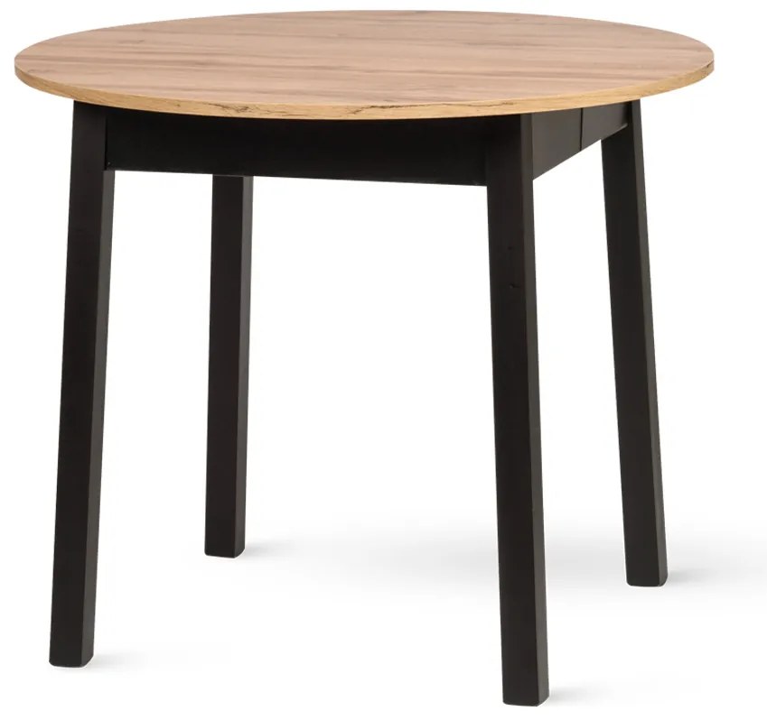 Stima jedálenský stôl LUCKY Vybetre odtieň podnože ->: Biela, Vyberte rozmer ->: Ø 90 cm + 35cm