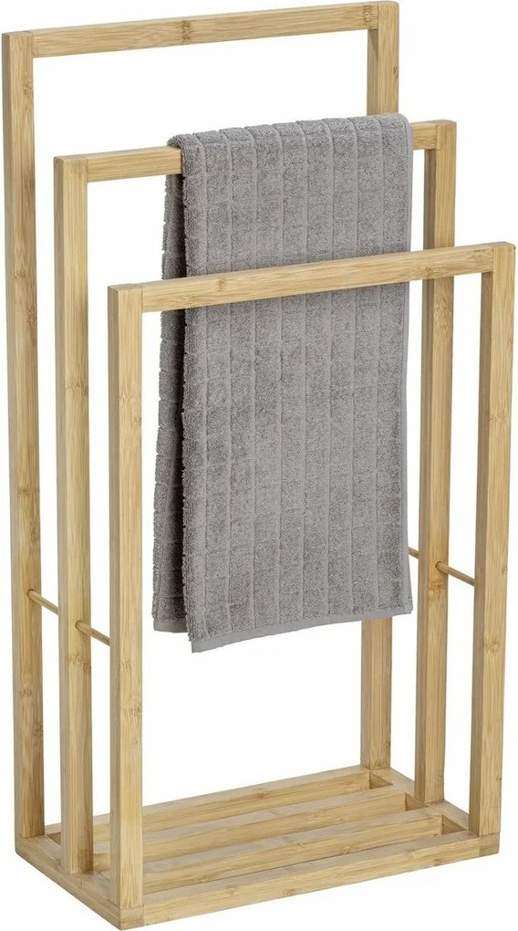 Wenko Drevený vešiak na uteráky BAMBUSA