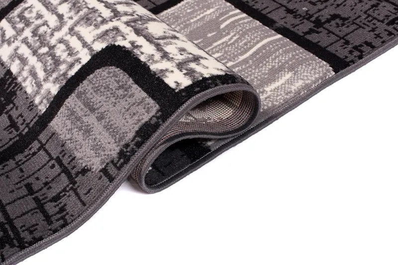 TA Koberec K859A TMAVO SIVÁ LACNÁ PP CRM Rozmer: 300x400 cm