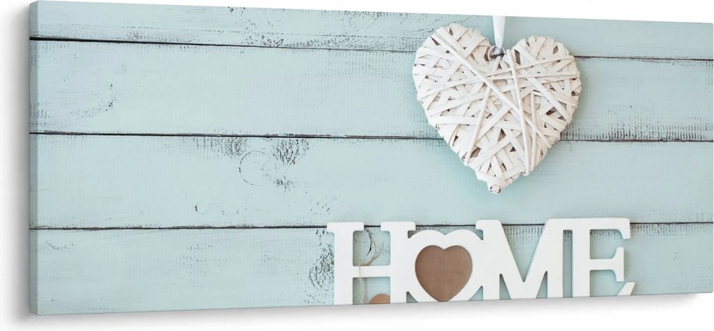 Obraz - I love home (120x50 cm)