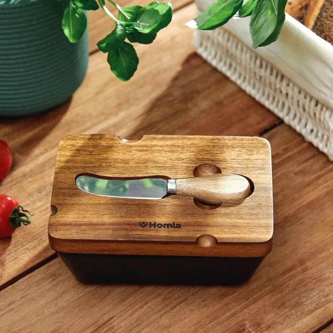 Dóza na maslo MOOKA ALL 967867 čierna