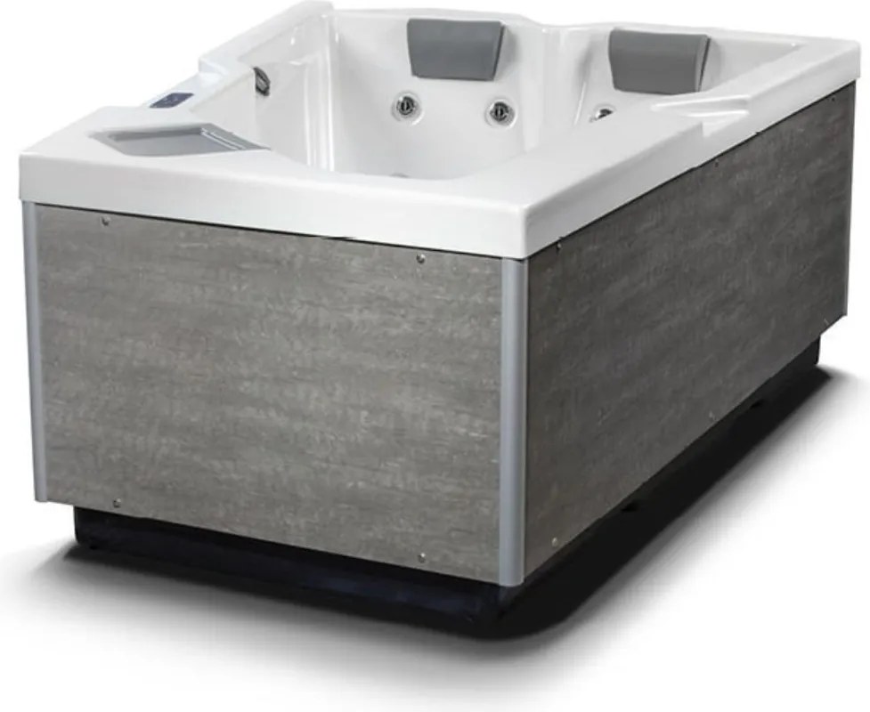 Hanscraft Virivka Plug & Play OKA1 Farba bočníc: Concrete, Farba škrupiny: Pearl white