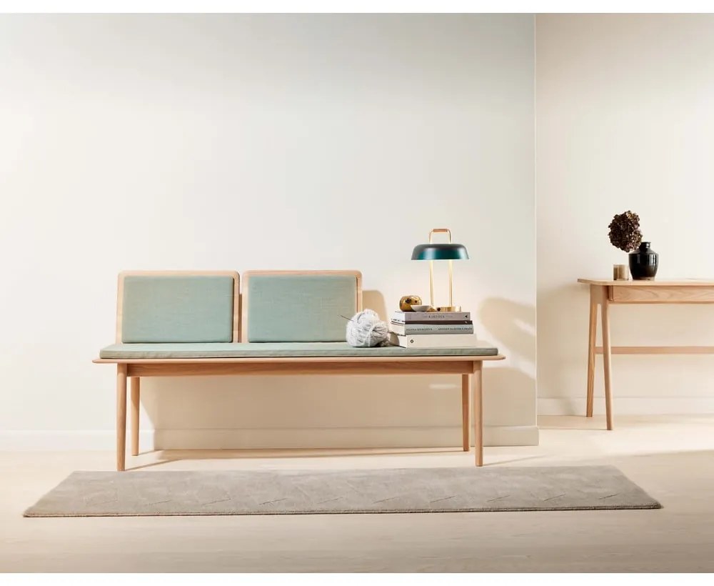 Svetlozelená vlnená lavica Elba - Hammel Furniture