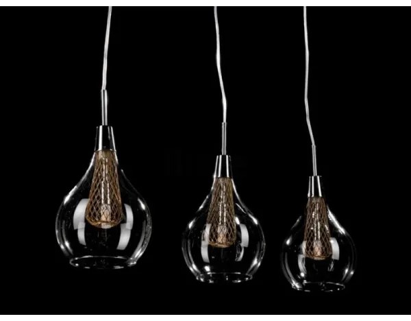 Azzardo AZ1689 - Luster na lanku ELEKTRA 3xG9/40W/230V