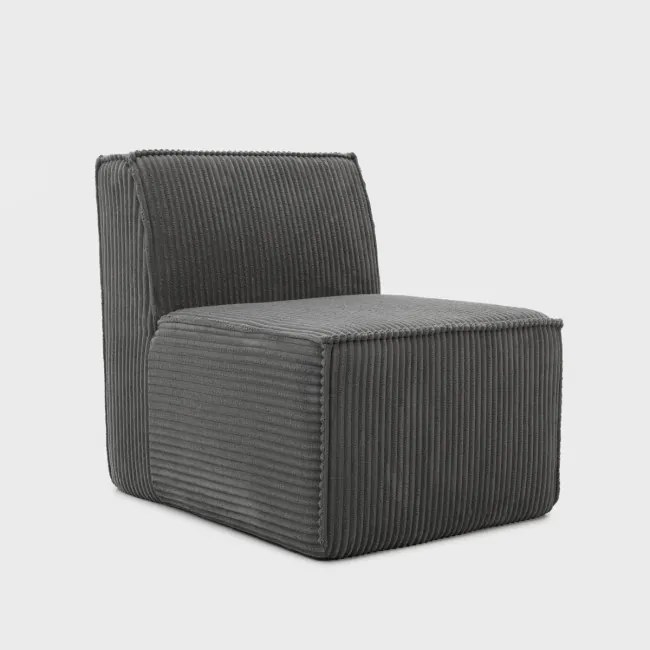 Kreslo LYKKE tmavosivé 746888