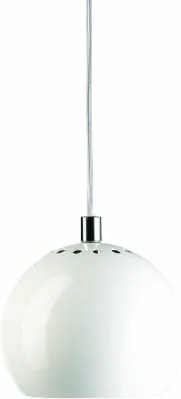 Ball Pendant ,závěsné světlo Ø18 cm bílé/lesk Frandsen lighting 5702410002388