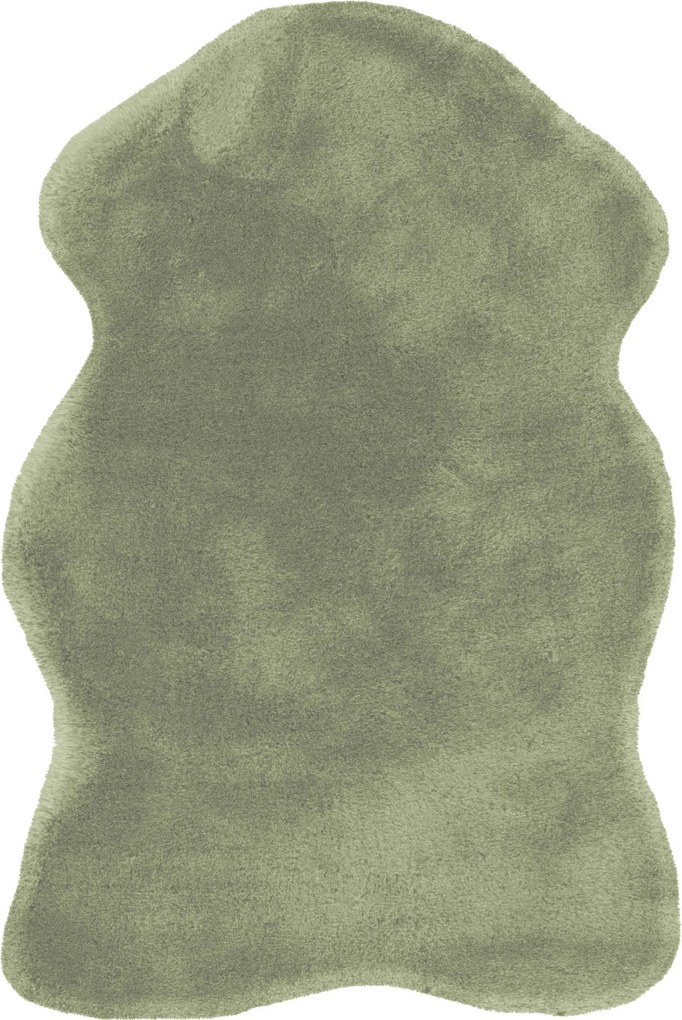 XXXLutz UMELÁ KOŽUŠINA, 60/90 cm, mätovozelená - Online Only bytové doplnky - 005937116502