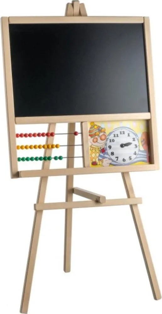 Drevená tabuľa s počítadlom 89 × 45 cm