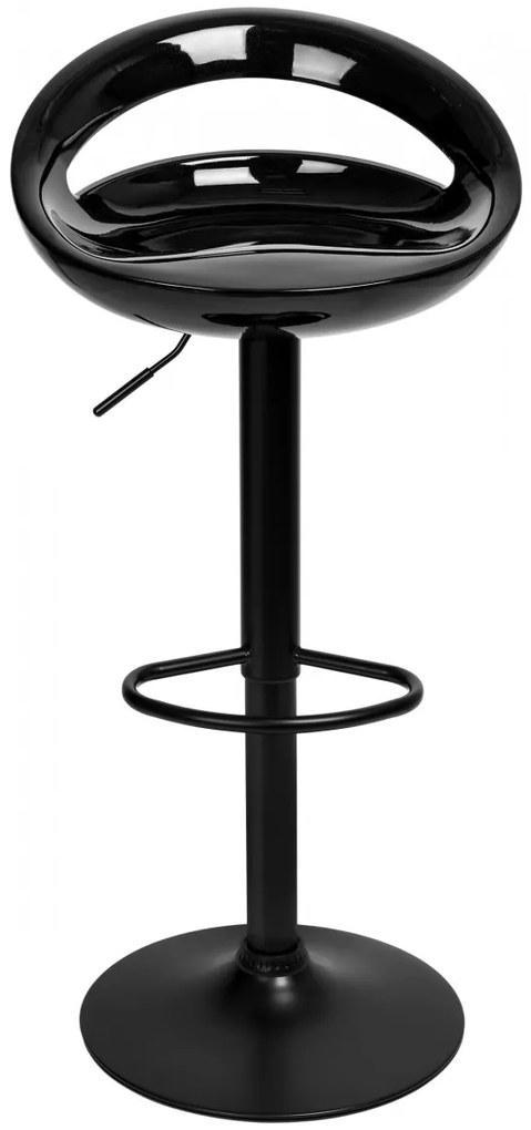 Barová stolička Cork čierna