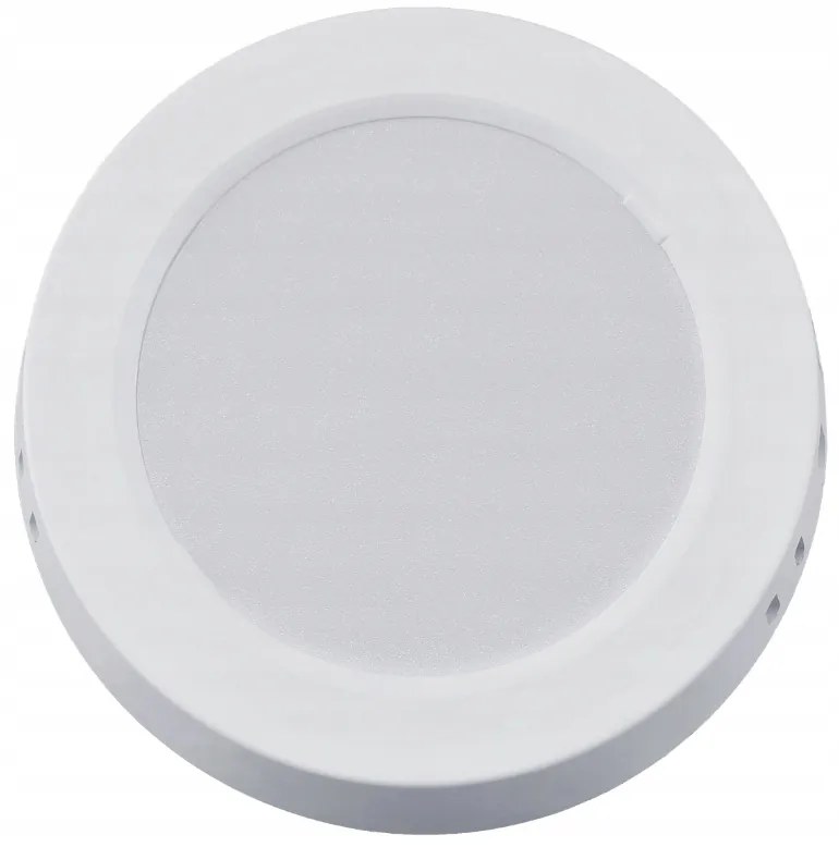 BERGE Prisadený okrúhly LED panel 6W - 660lm - neutrálna farba