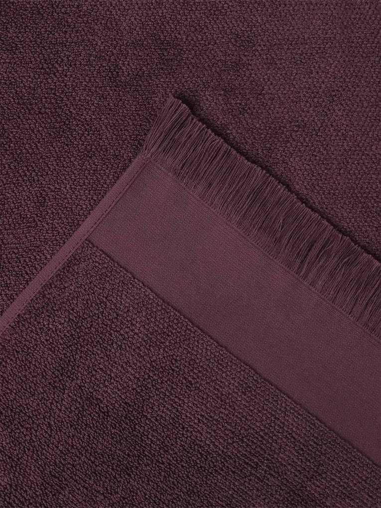 Froté uterák 50 × 100 cm - Loreta purpurová