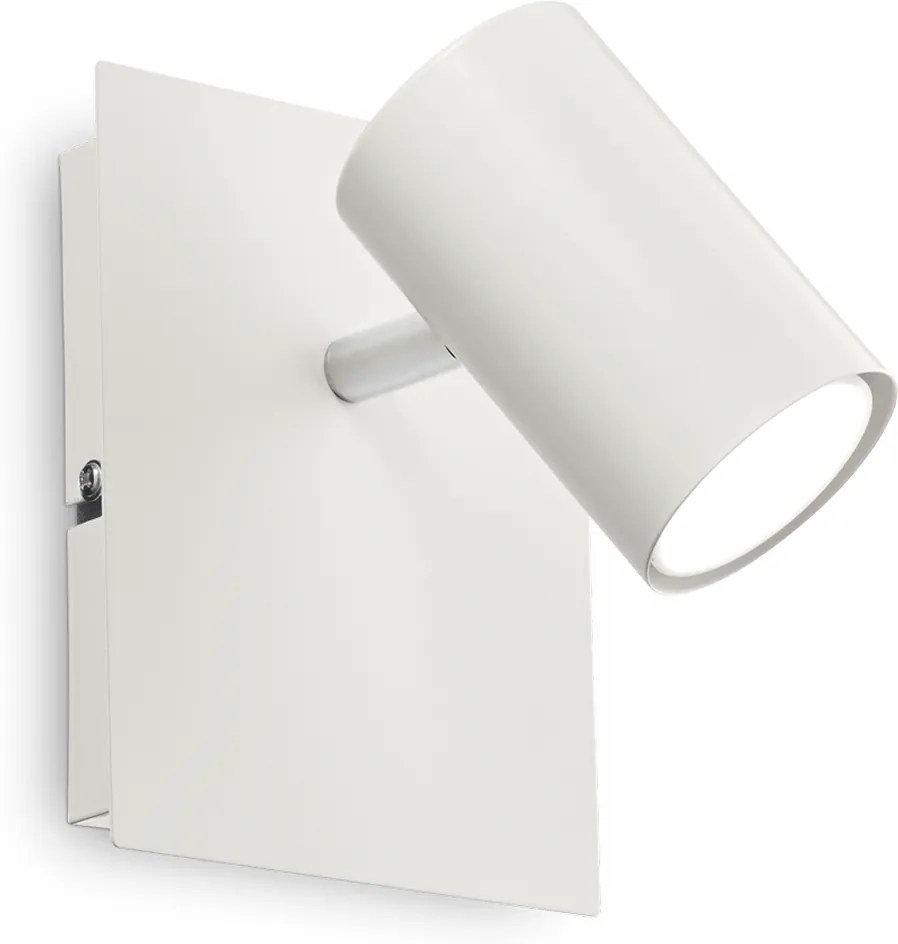 Nástenné svietidlo Ideal lux 156729 SPOT AP1 BIANCO 1xGU10 50W biela