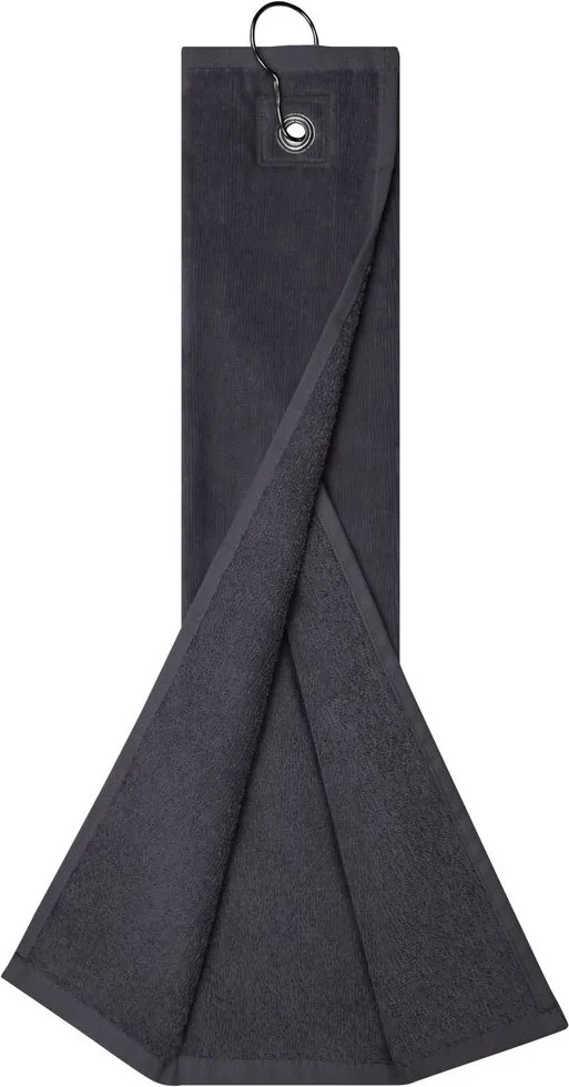 Daiber Golfový uterák MB432 - Antracit | 30 x 50 cm