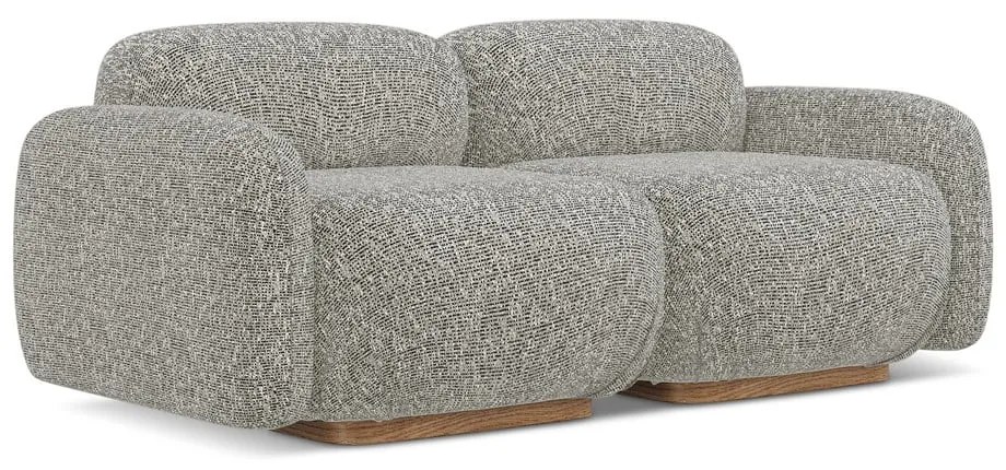 Sivá pohovka 190 cm Ailani – Makamii