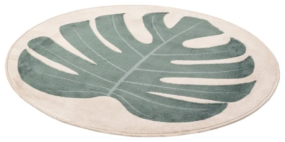Zelený/béžový detský koberec ø120 cm Deliciosa Malachite – FD