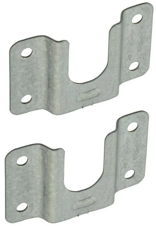 Vešiaková rozeta oválna 2 ks