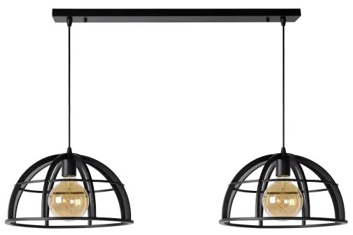 Lucide 76464/02/30 - Luster na lanku DIKRA 2xE27/60W/230V