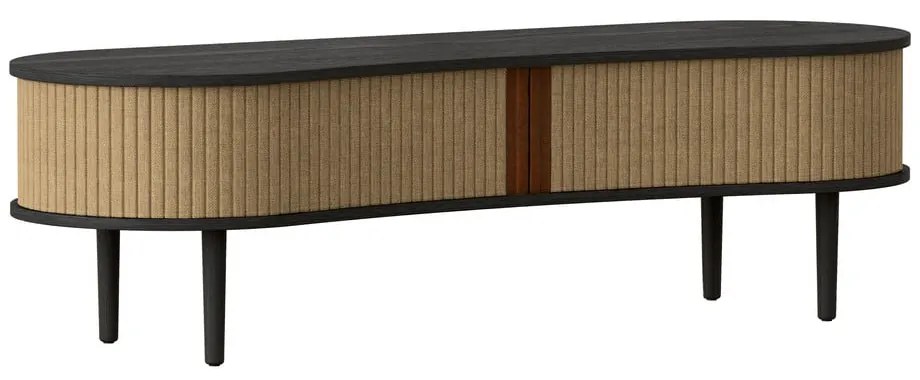 Hnedý TV stolík v dekore duba 140x40 cm Audacious – UMAGE