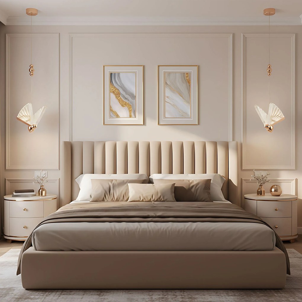 Toolight Toolight, LED závesné svietidlo 5W, 3000K, 1000lm, LHJ105-1CP, ružové zlato, OSW-50069