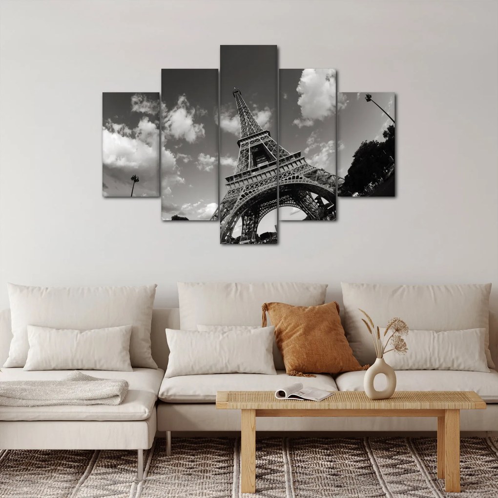 Obraz - Eiffelova veža v Paríži (150x105 cm)