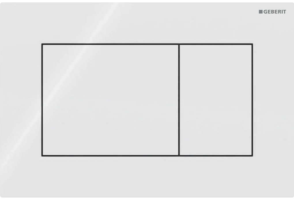 Geberit Sigma01 - Ovládacie tlačidlo SIGMA01, biela, 115.660.11.1