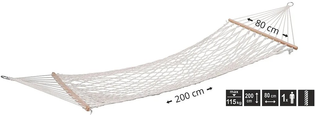 Cattara Houpací síť 200x80cm 13564