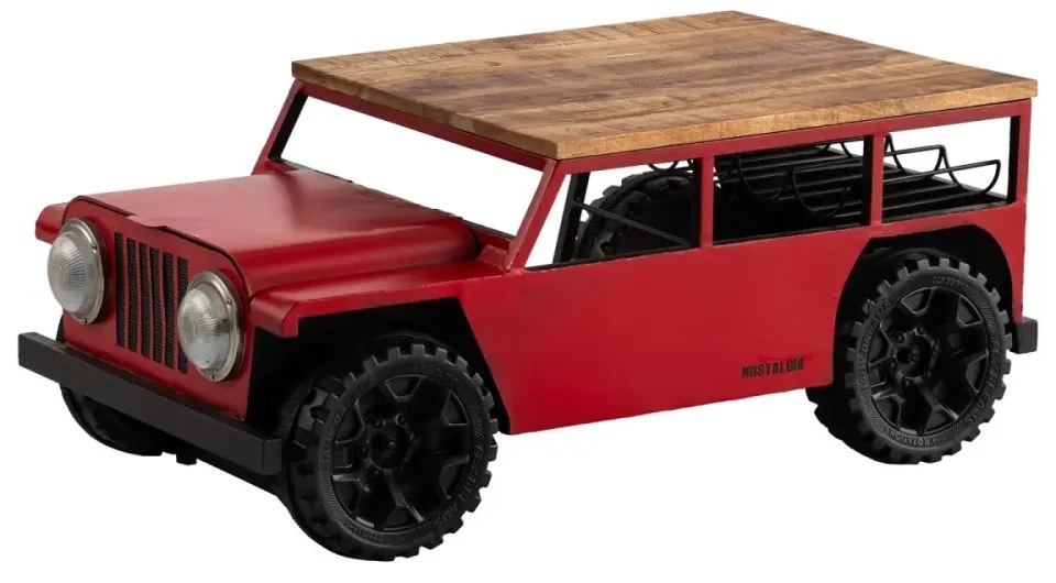 furniture-nabytek.cz - Konferenční stolek Adventure červený