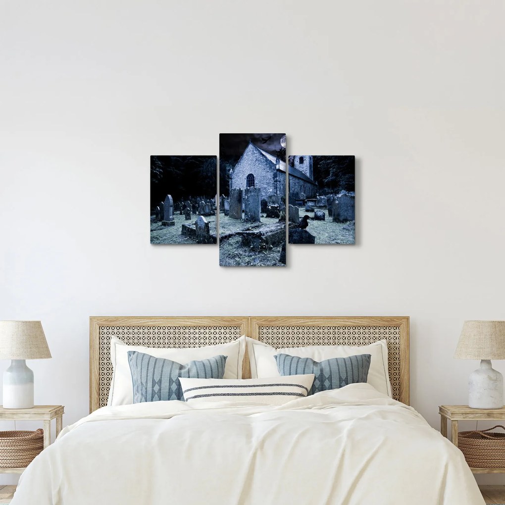Obraz - Temná noc (90x60 cm)