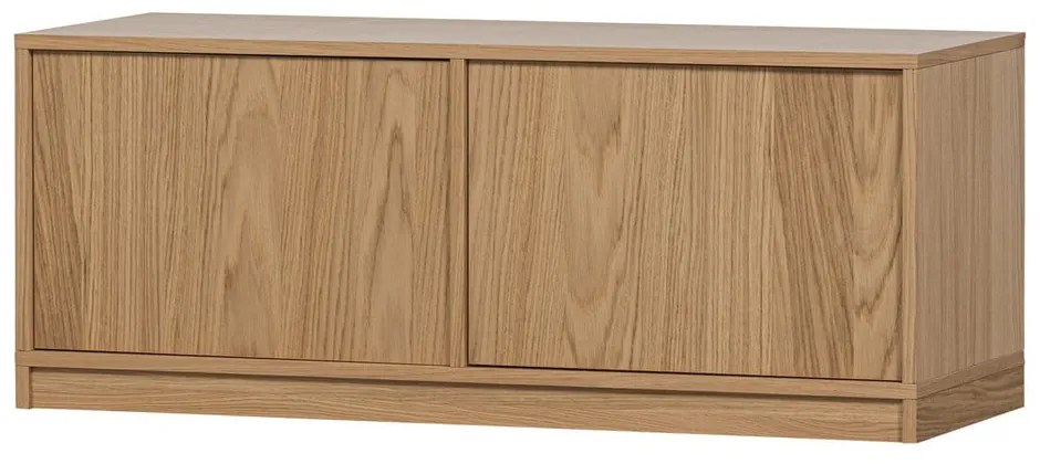 Modulárna knižnica v dekore duba v prírodnej farbe 264x243 cm Modulair – vtwonen