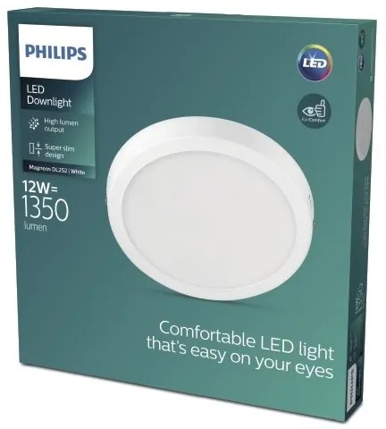 Philips - LED Stropné svietidlo MAGNEOS LED/12W/230V 4000K biela
