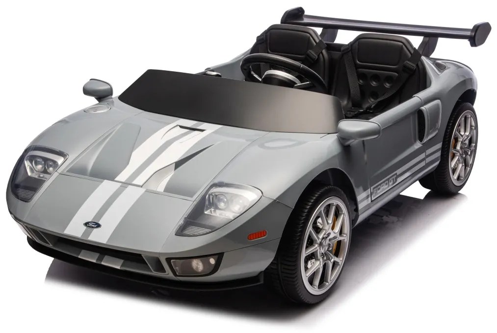 Elektrické autíčko pre deti Ford GT sivé