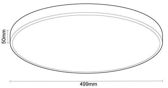 LED Stmievateľné stropné svietidlo s hlasovým ovládaním OPAL LED/48W/230V + DO