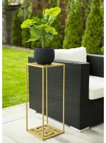 Stojan na kvety 60x24 cm zlatá