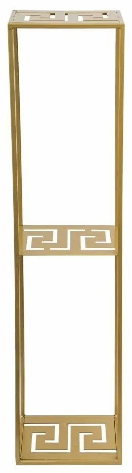 Stojan na kvety 100 cm zlatý