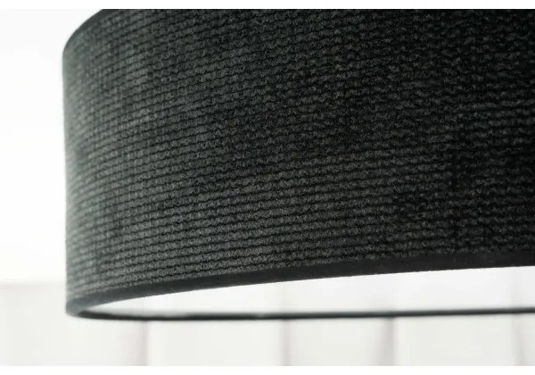 Duolla - LED Stropné svietidlo CORTINA LED/26W/230V pr. 45 cm 4000K čierna